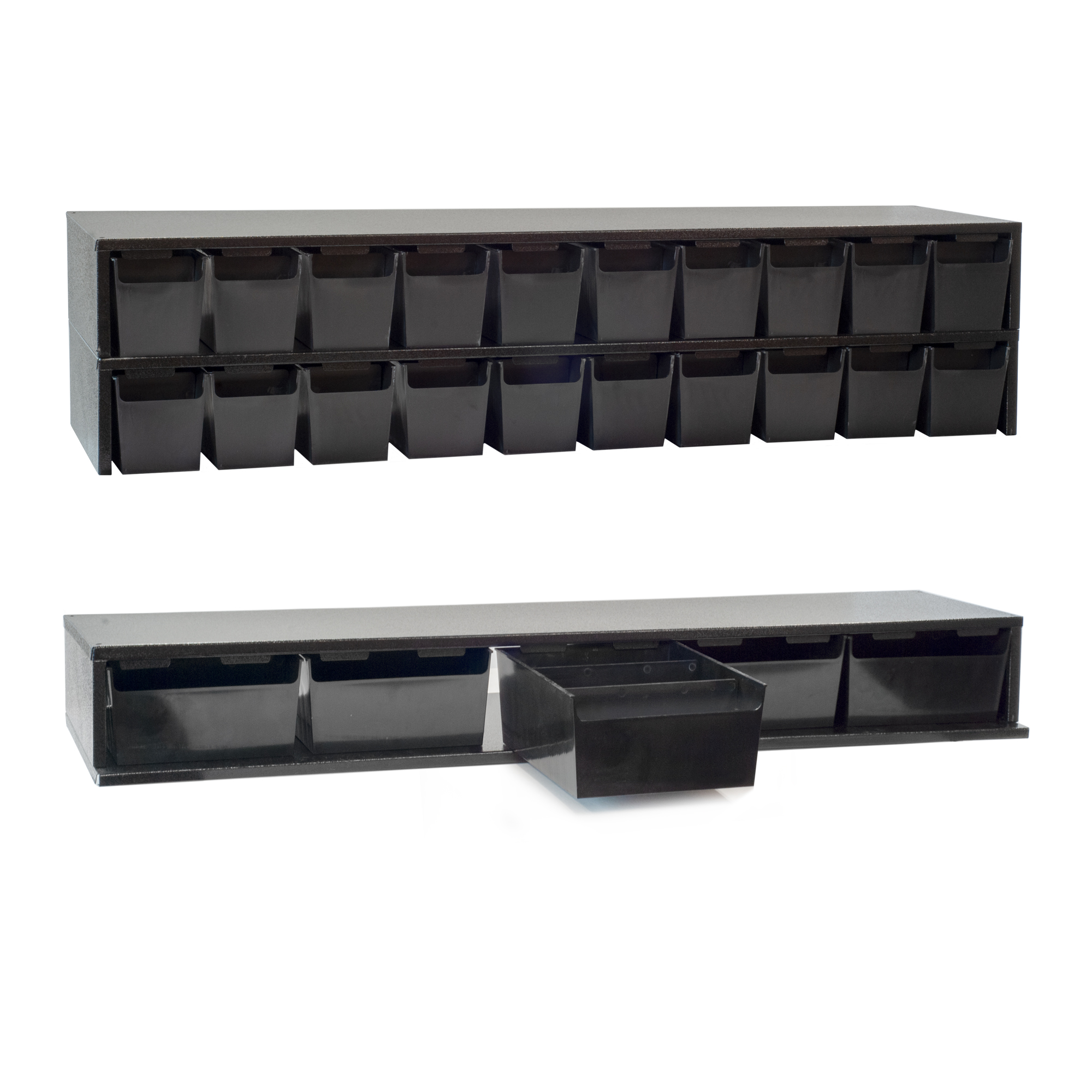 Craftline Storage System | Made In USA | Small Modular Stackable Bin Cabinet | Small Modular Stackable Bin Cabinet